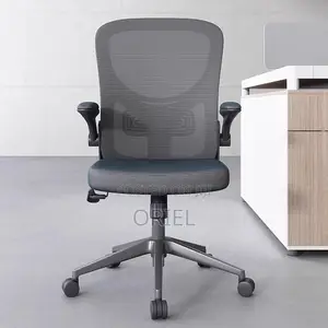 Office Chair : Adjustable Lumbar Support Home Office Swivel Chair