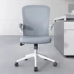 Office Chair : Adjustable Lumbar Support Home Office Swivel Chair