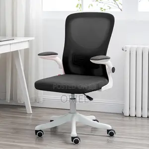 Office Chair : Adjustable Lumbar Support Home Office Swivel Chair