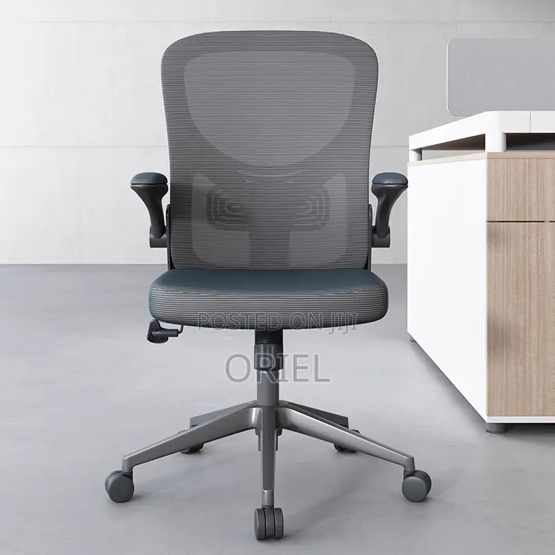 Office Chair : Adjustable Lumbar Support Home Office Swivel Chair