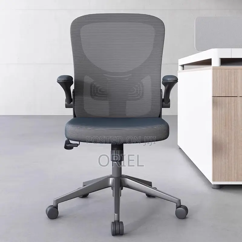 Office Chair : Adjustable Lumbar Support Home Office Swivel Chair