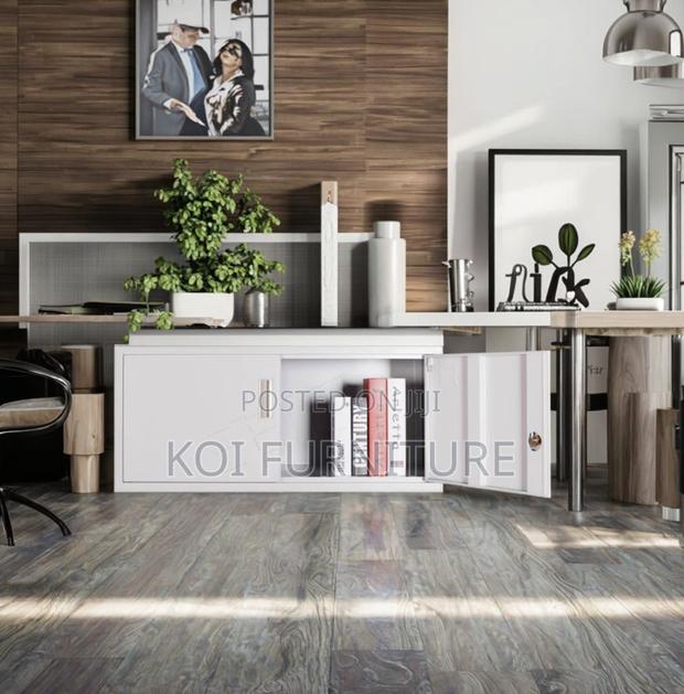 Office Cabinet; 2 Doors Steel Gray Office Cabinet - thumbnail 7