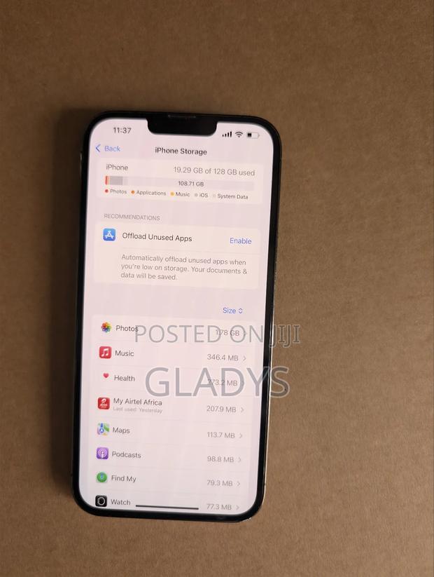 Apple iPhone 13 Pro Max 128 GB Black - thumbnail 2