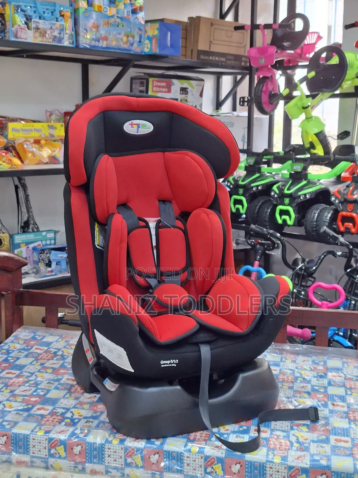 Soft Secure Baby Carseat for 0-7yrs