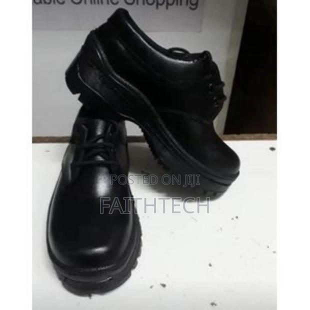Durable Quality Leather School Shoes - main view
