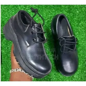 Durable Quality Leather School Shoes