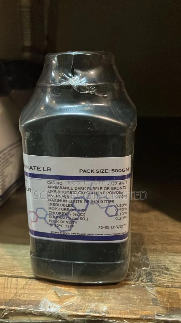 Potassium Permanganate 500g Lr Griffchem - thumbnail 2