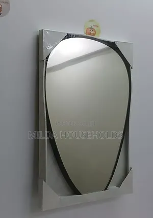 Decorative Oval Shaped Mirror Available.