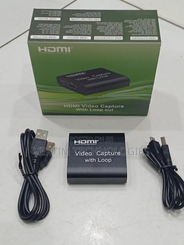 Hdmi Video Capture Card With Loop Out for Ps4 Ps5 Xbox