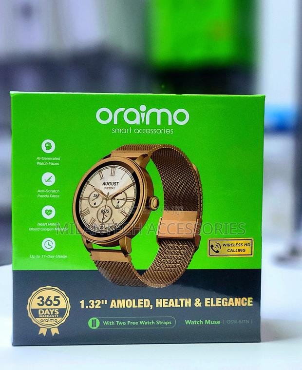 Oraimo Osw-831n Watch Muse 1.32” Amoled Ip68 Smart Watch