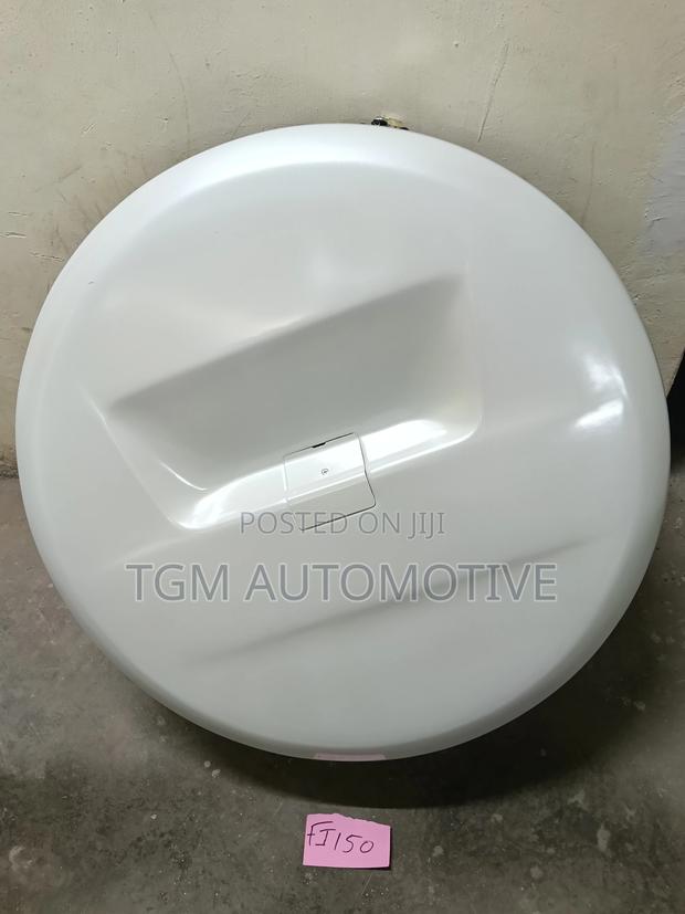 Spare Tyre Cover Prado Fj 150 White