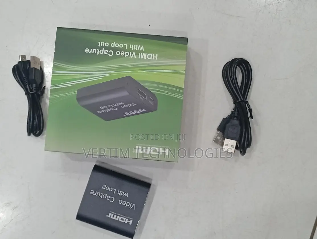 Hdmi Video Capture Card With Loop Out for Live Broadcast