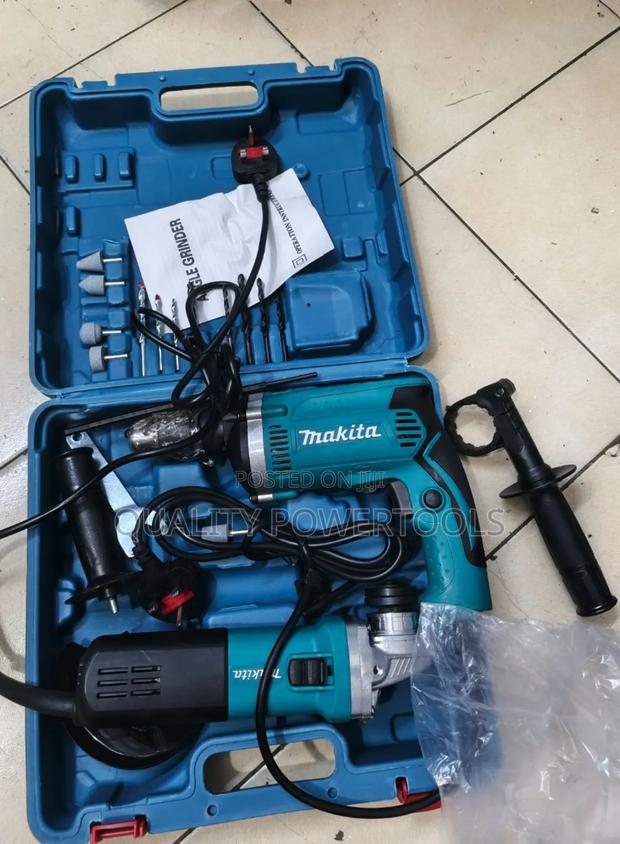 Combo Kit(4inch Grinder Impact Drill) - main view