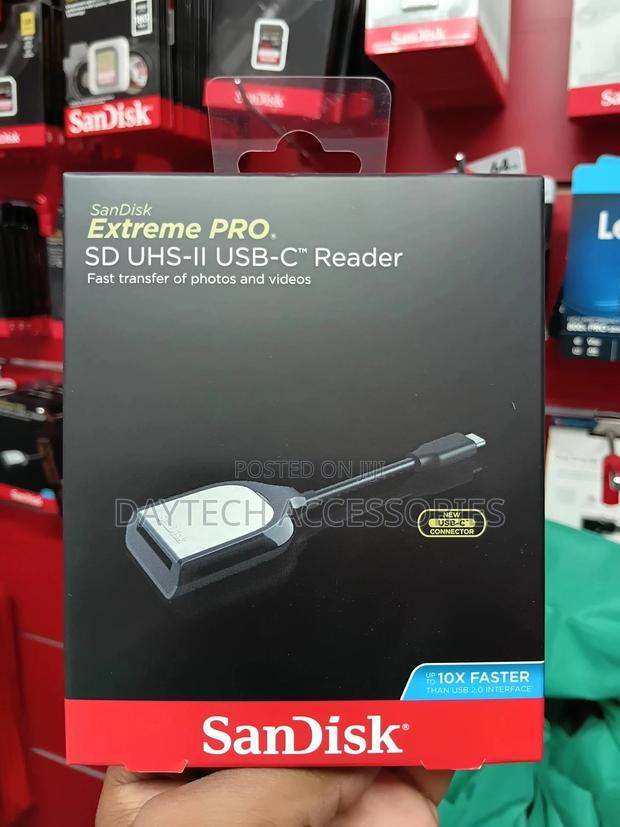 Sandisk Extreme Pro Sd Uhs-Ii Usb-C Reader - main view