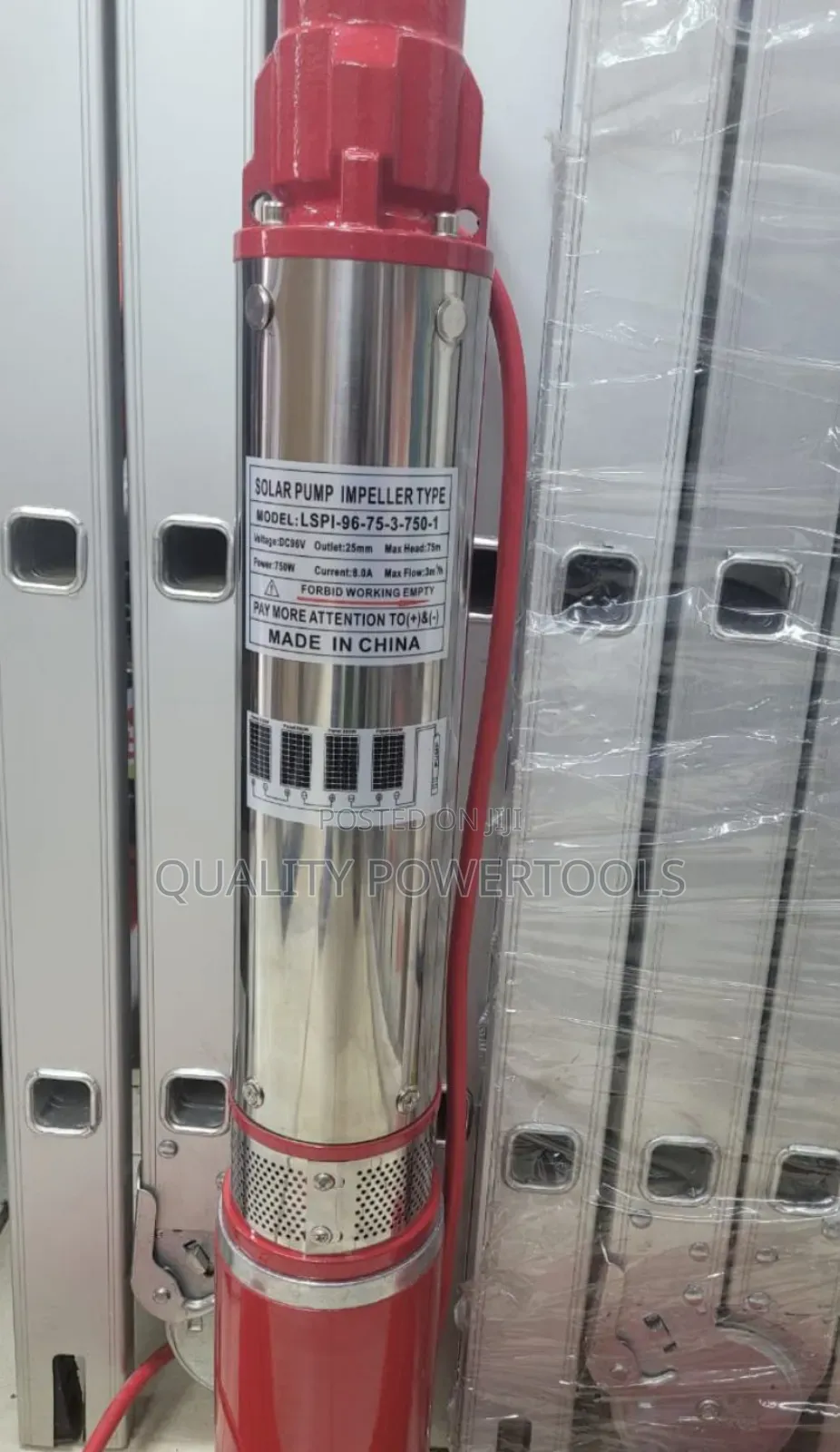 96v 750w Solar Submersible Pump