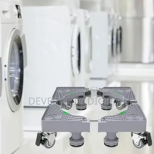 Heavy Duty Adjustable Washing Machine Stand/ Fridge Stand.