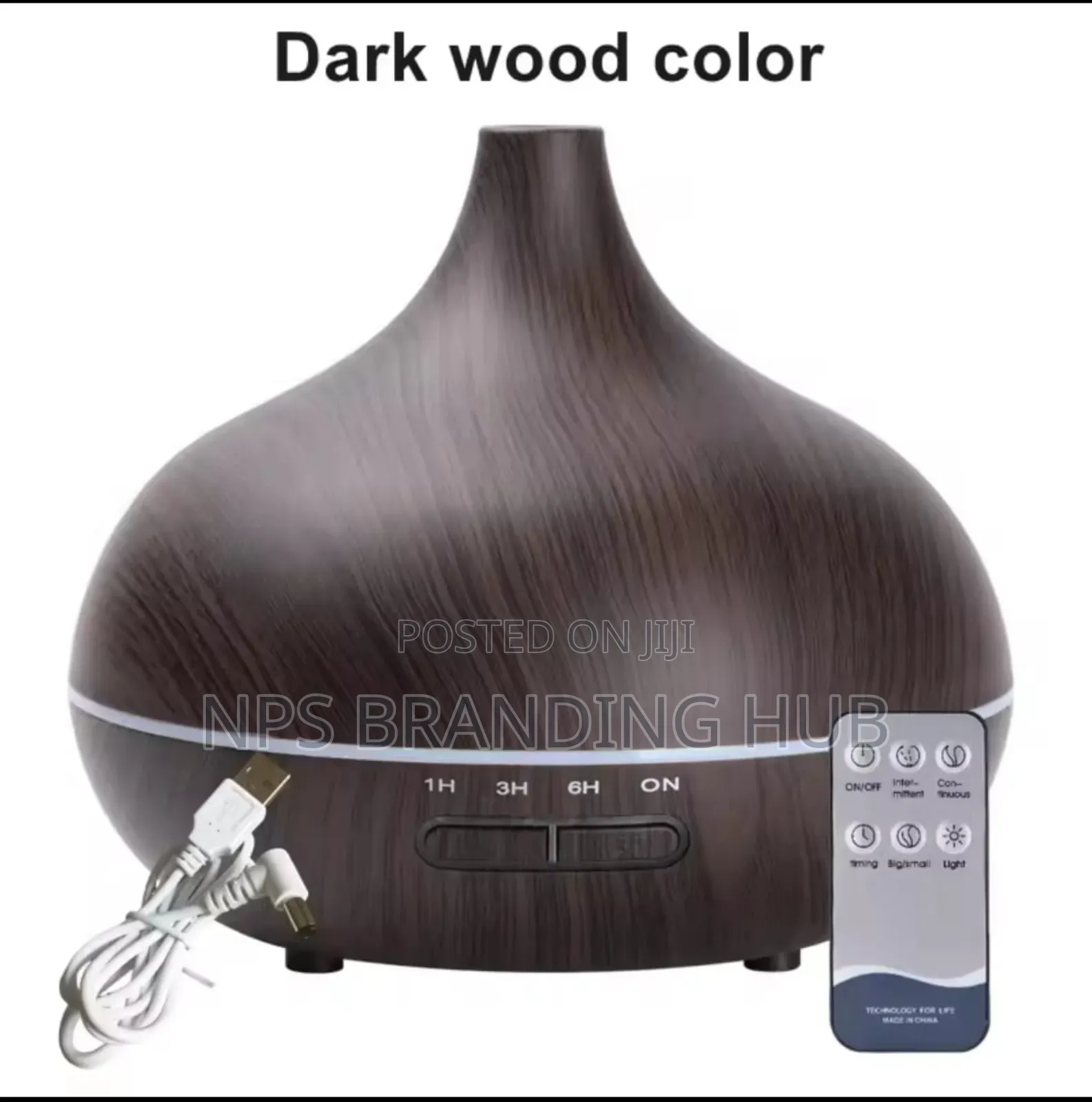 Ultrasonic Diffuser / Humidifier 500ml Zn