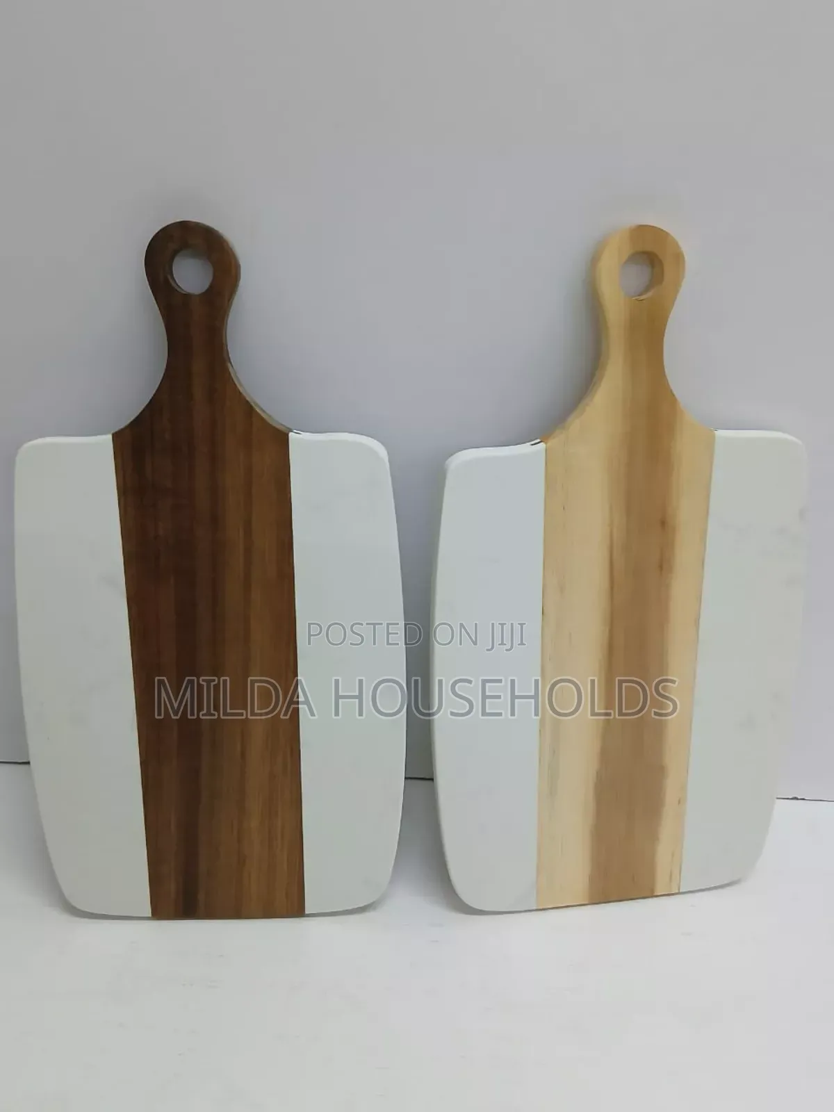 Cutting Marble Board Stone + Acacia or Serving Tray.