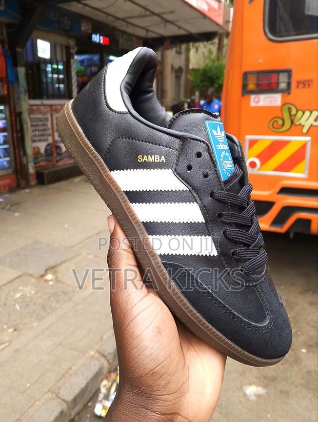 Adidas Samba Single Sole Black and White