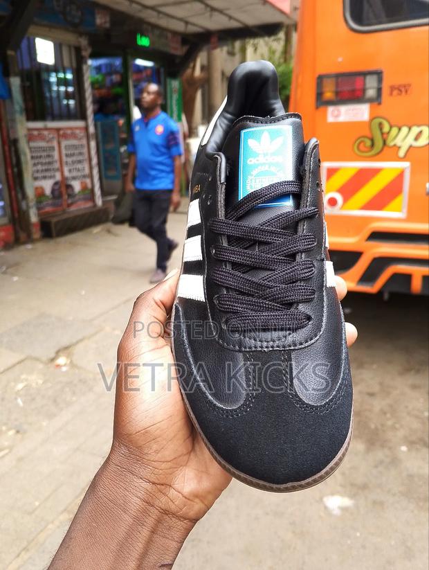 Adidas Samba Single Sole Black and White - thumbnail 2