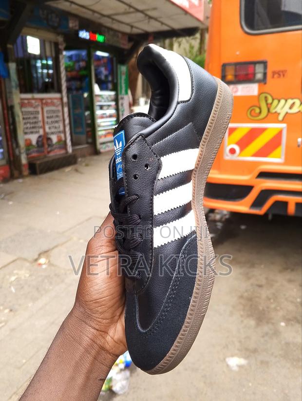 Adidas Samba Single Sole Black and White - thumbnail 3