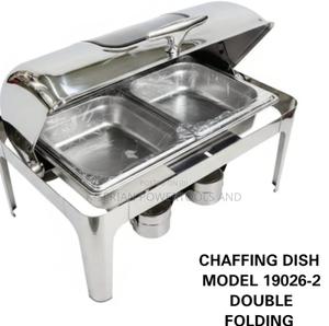 Transparent and Dish Double Folding/Double Folding Chaffing Dish - thumbnail 2