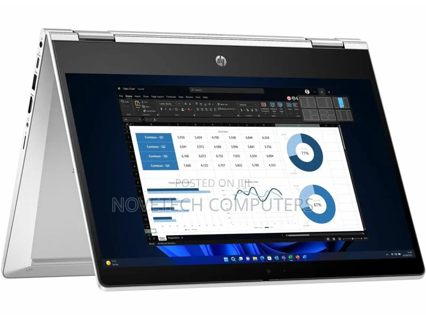 Laptop HP ProBook x360 435 G8 16GB AMD Ryzen 5 SSD 512GB