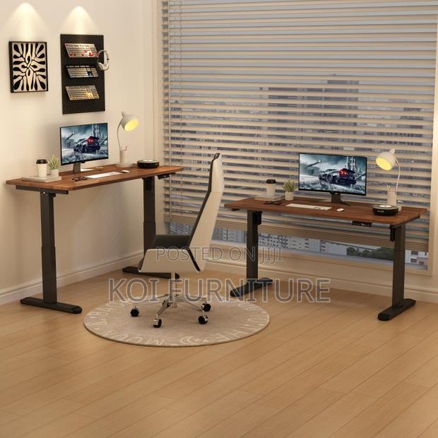 Office Table; Height Adjustable Ytr Smart Desk - thumbnail 3