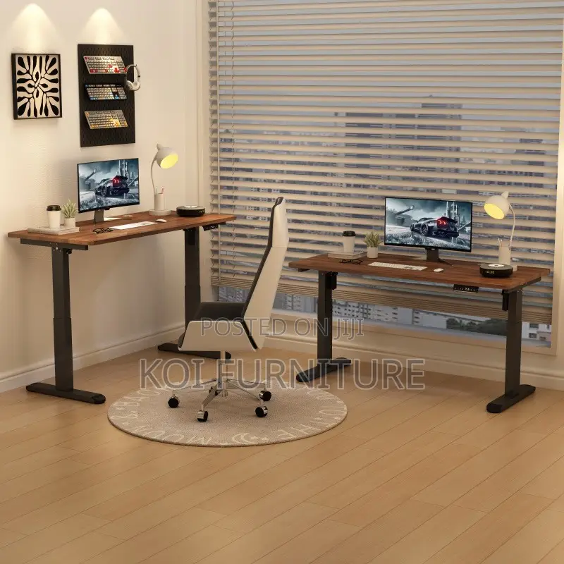 Office Table; Height Adjustable Ytr Smart Desk
