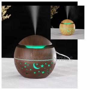 130ml Wooden Humidifier With Star Night Light Essential Oil Diffuser - thumbnail 2