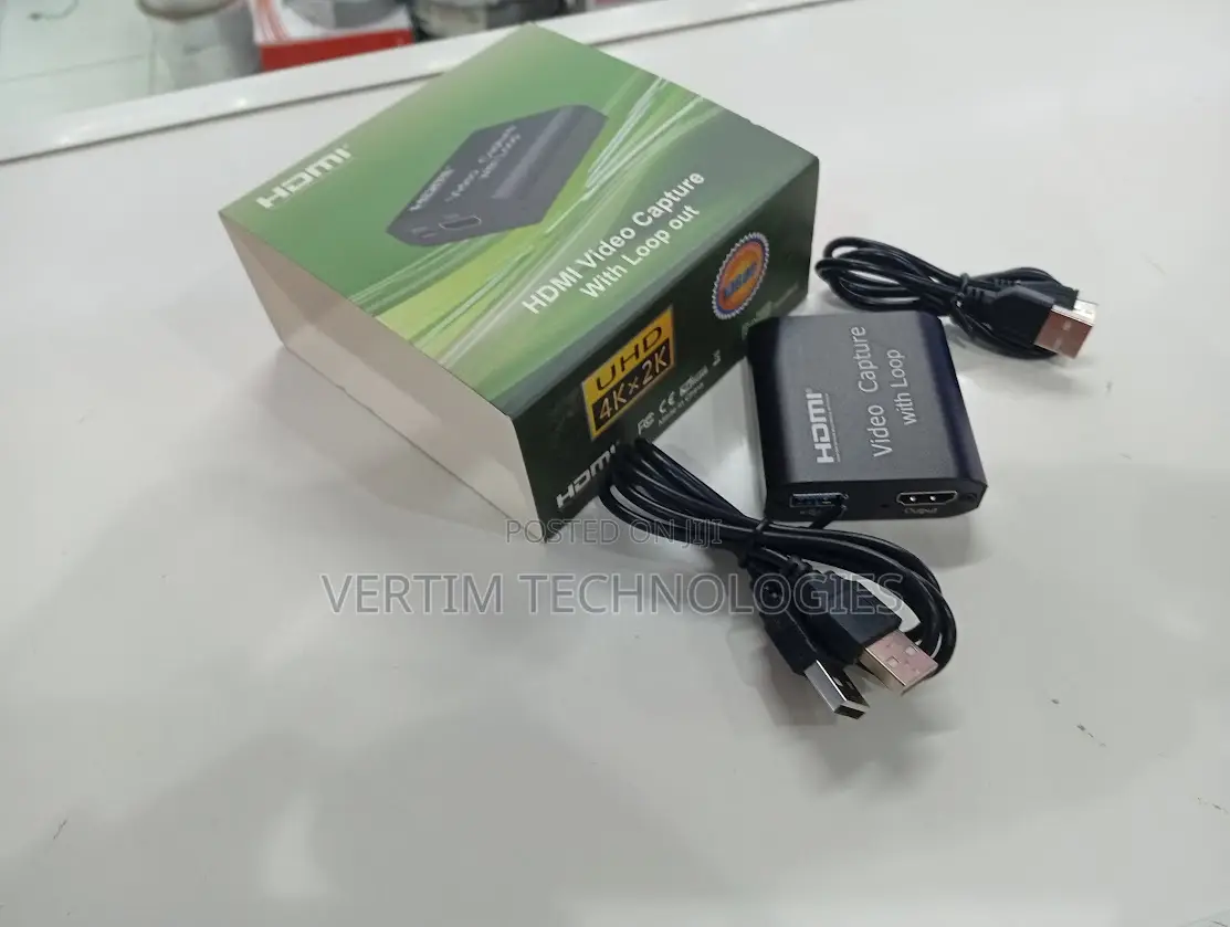 Hdmi Capture Card With Loop Out Usb 2.0 Video Recorder