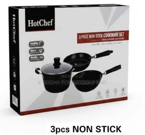 3 Piece Non-Stick Pots/Non-Stick Cookware Set - thumbnail 2