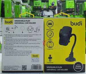 Budi Cm525b *Windshield Flex Universal Car Holder