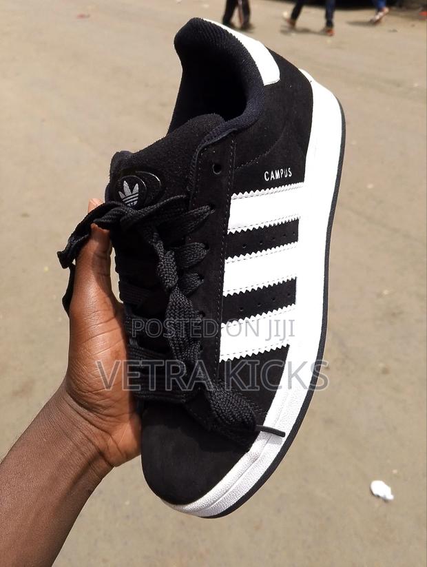 Adidas Campus Black and White - main view