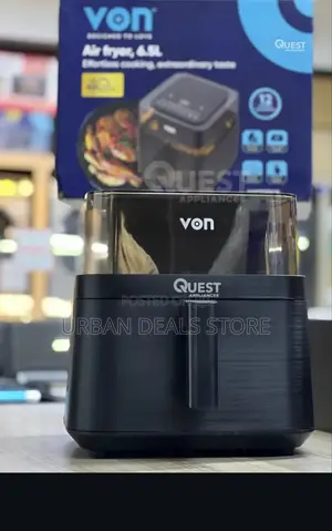 Von 5ltrs Digital Slim Design Air Fryer
