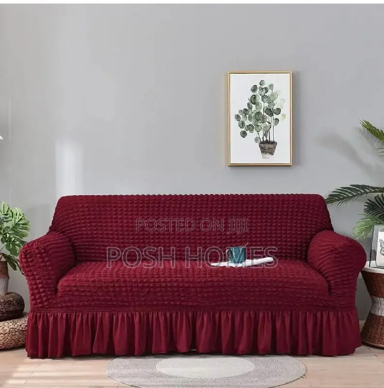Maroon Quality Turkish Sofa Covers