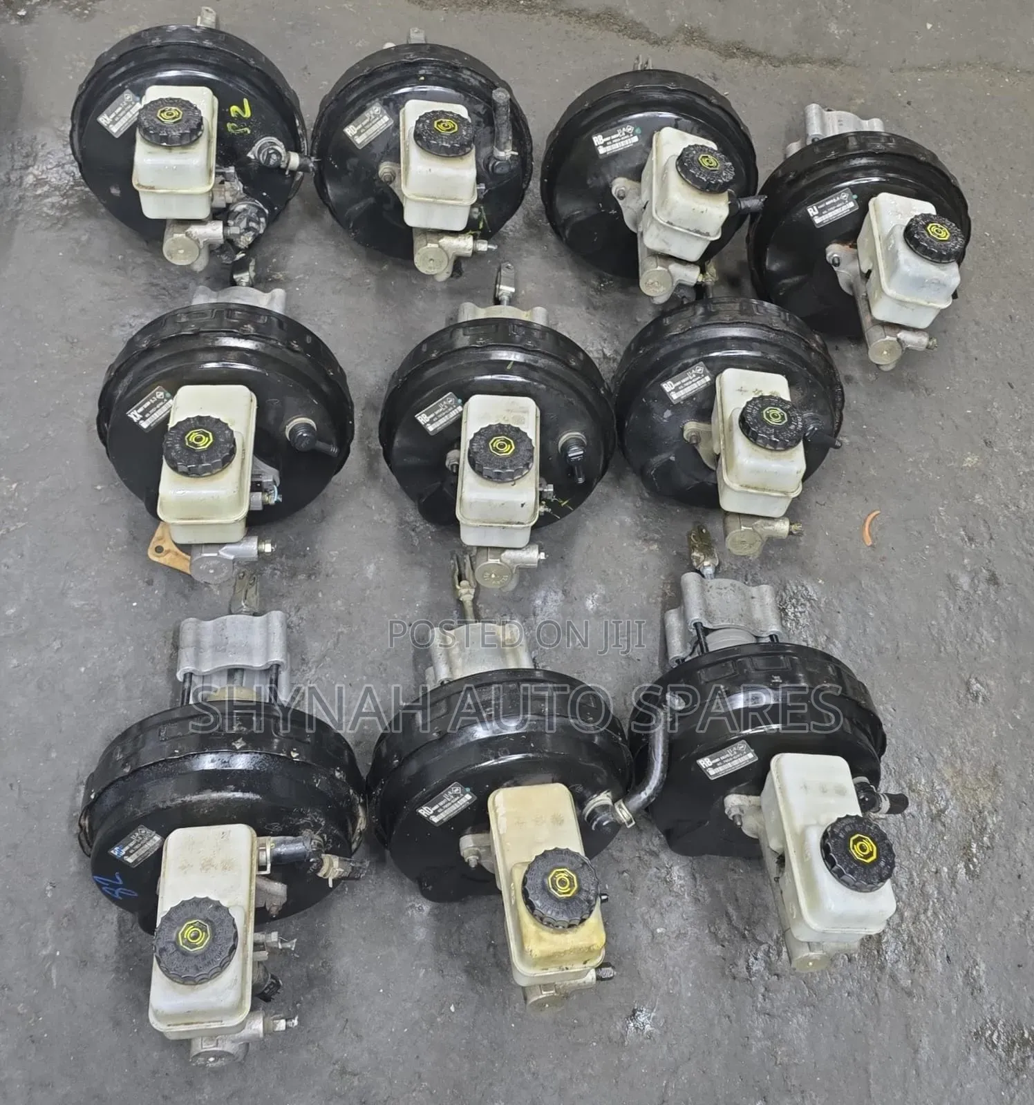 Navara Old Model Brake Booster and Brake Master Cylinder Complete