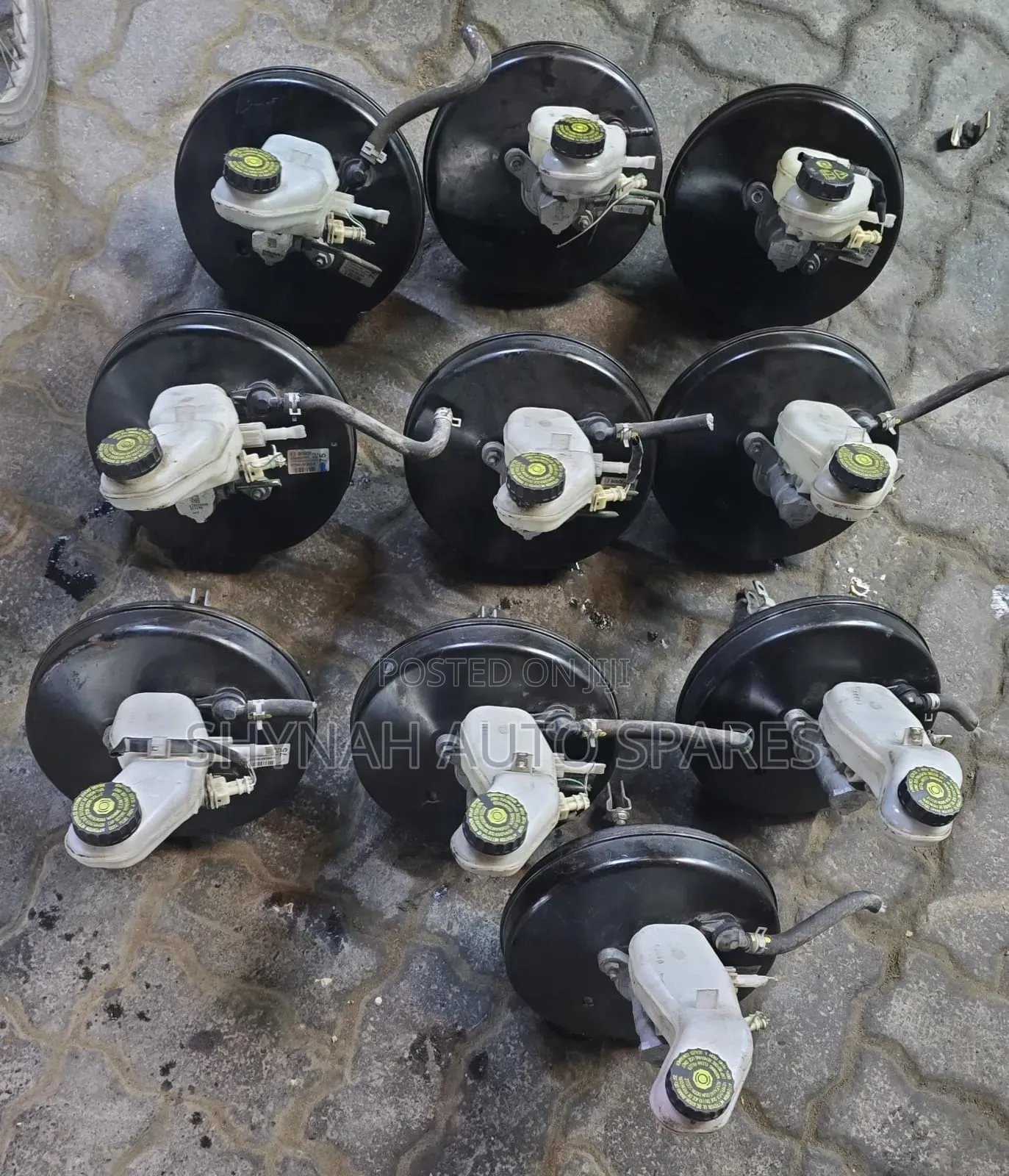 Brake Booster and Brake Master Cylinder Complete Toyota Corolla Local
