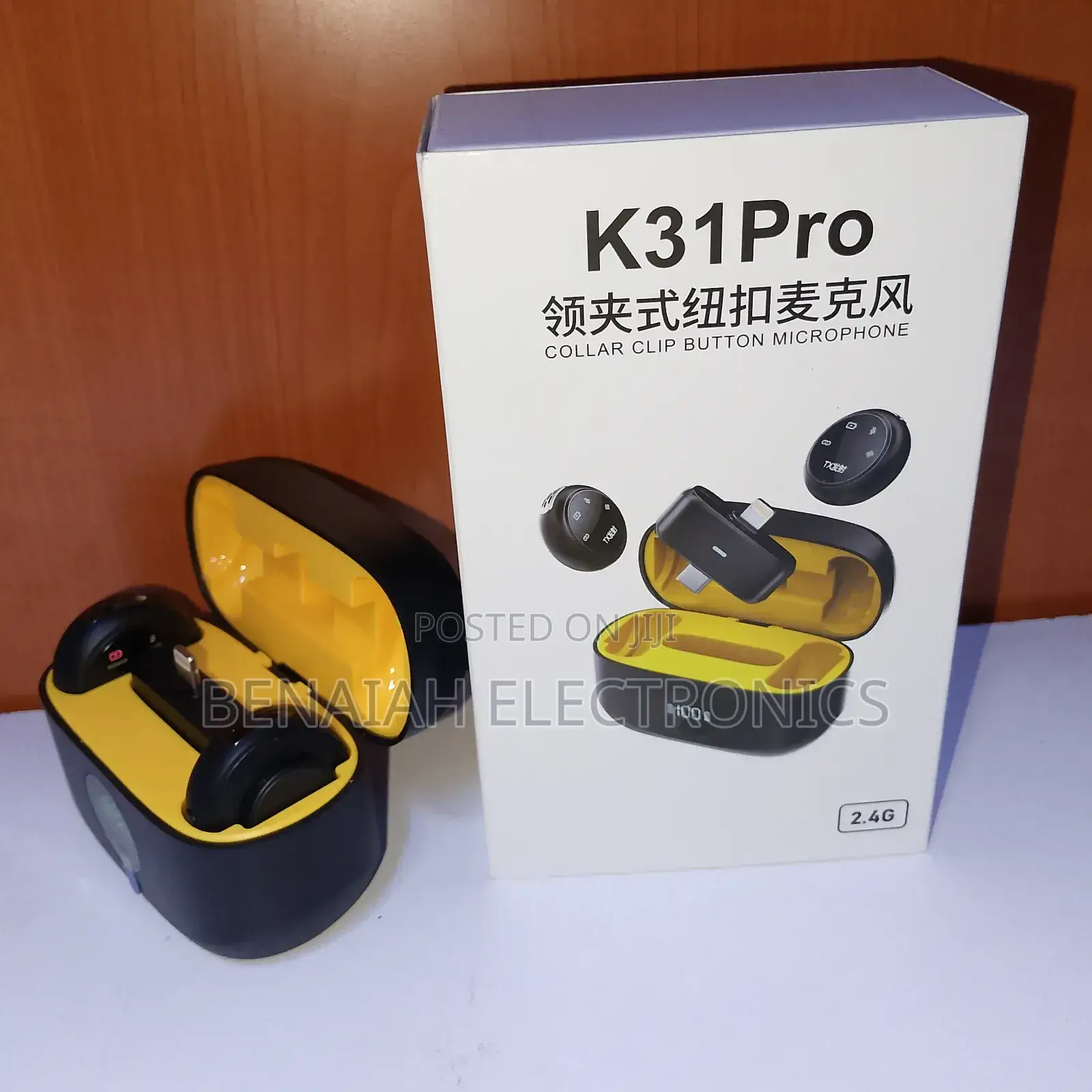 Wireless Collar Clip Microphone