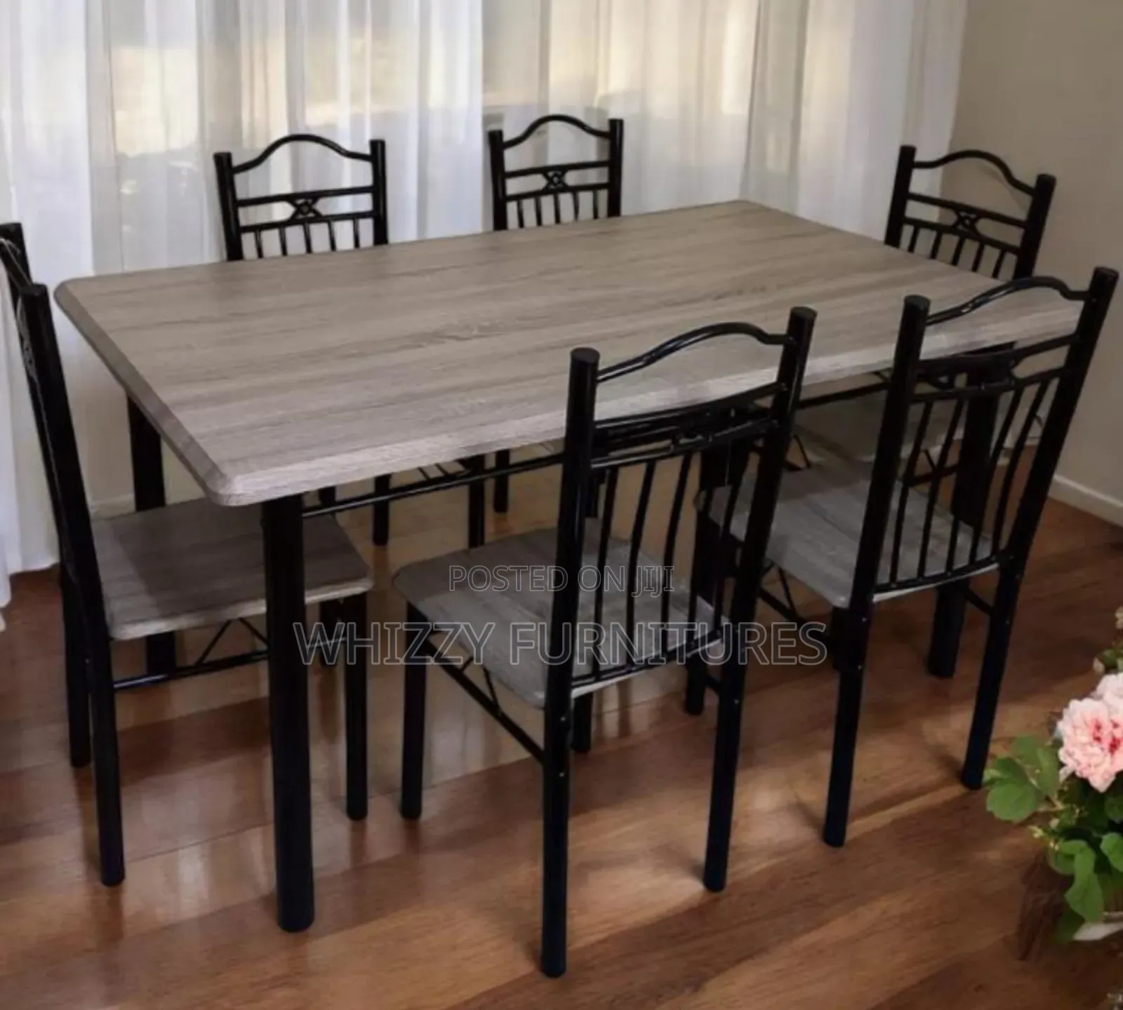 6seater Wooden Dining Set Dining Set Dining Table