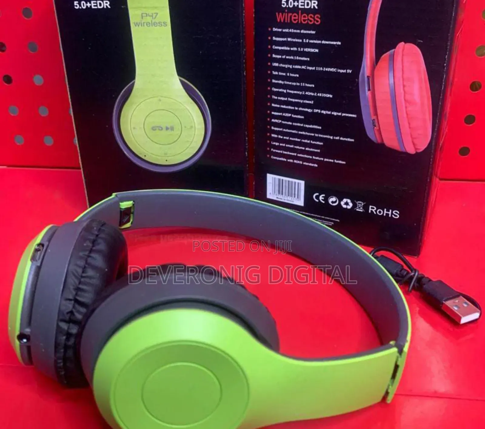 *P47 Generic Headphone Wireless*
