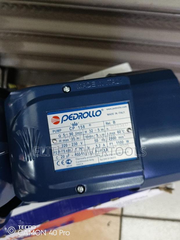 1hp Pedrollo Booster Pump - thumbnail 3
