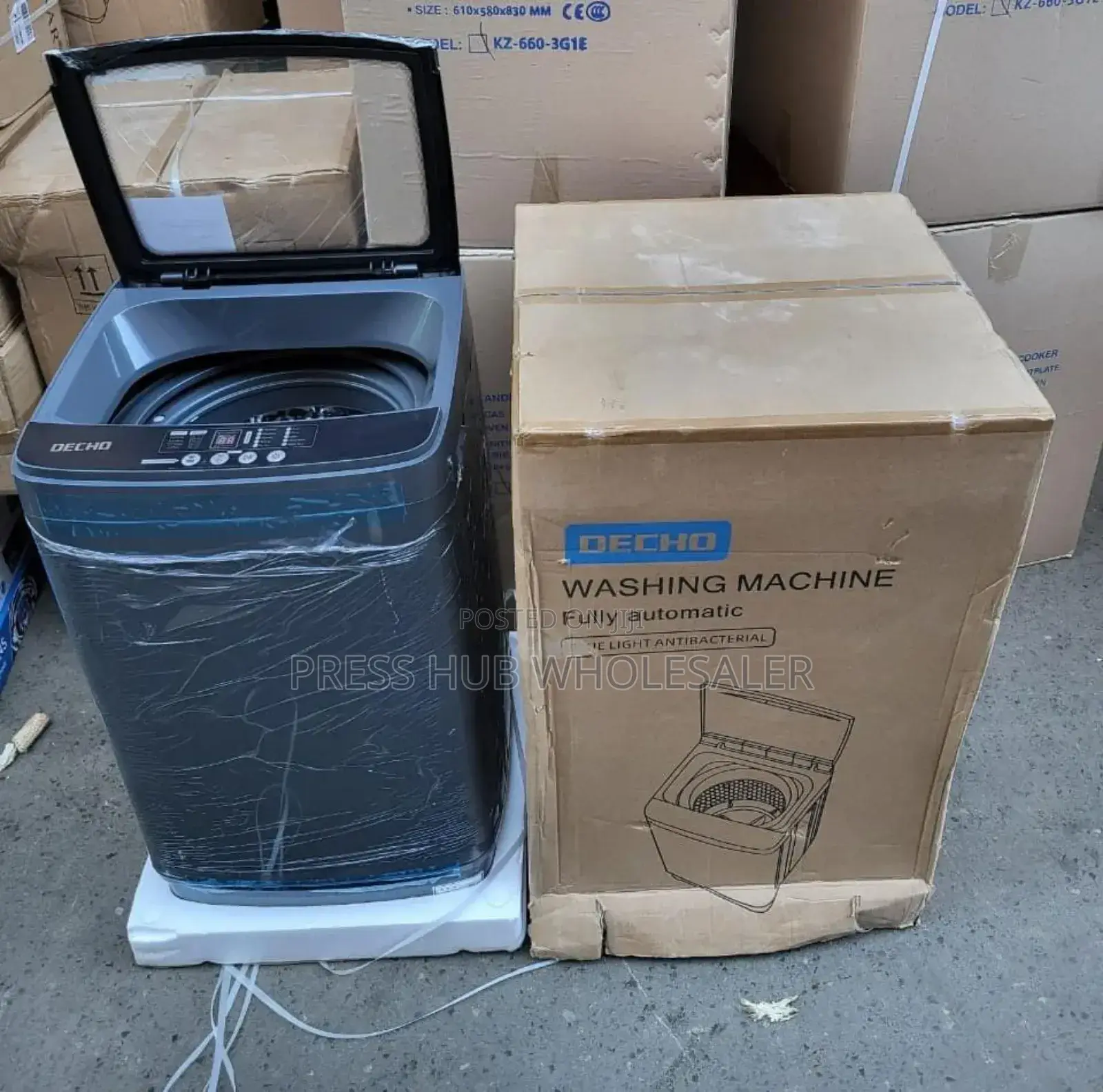 Decho Top Load Fully Automatic Washing Machine.