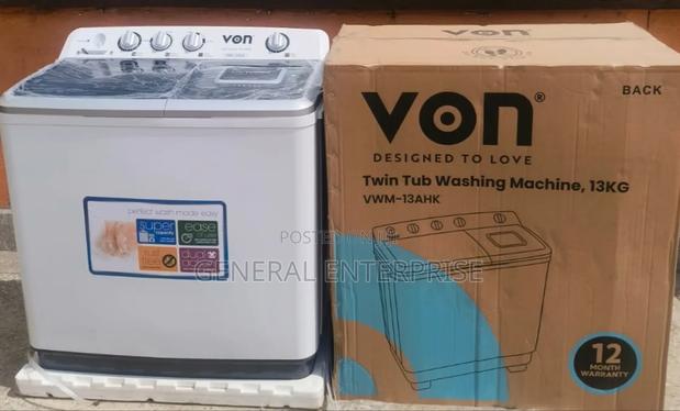 Von 13kg Twin Tub Washing Machine