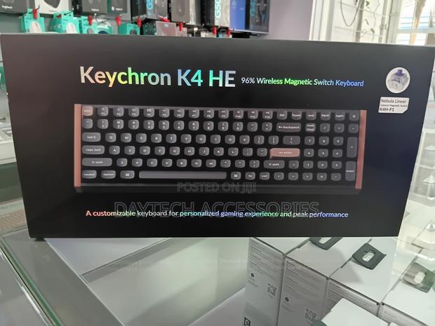 Keychron He Wireless Magnetic Switch Custom Keyboard - thumbnail 2