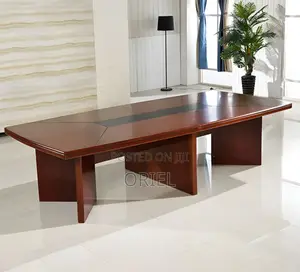 Office Boardroom Table : Mahogany Finish Office Boardroom Table