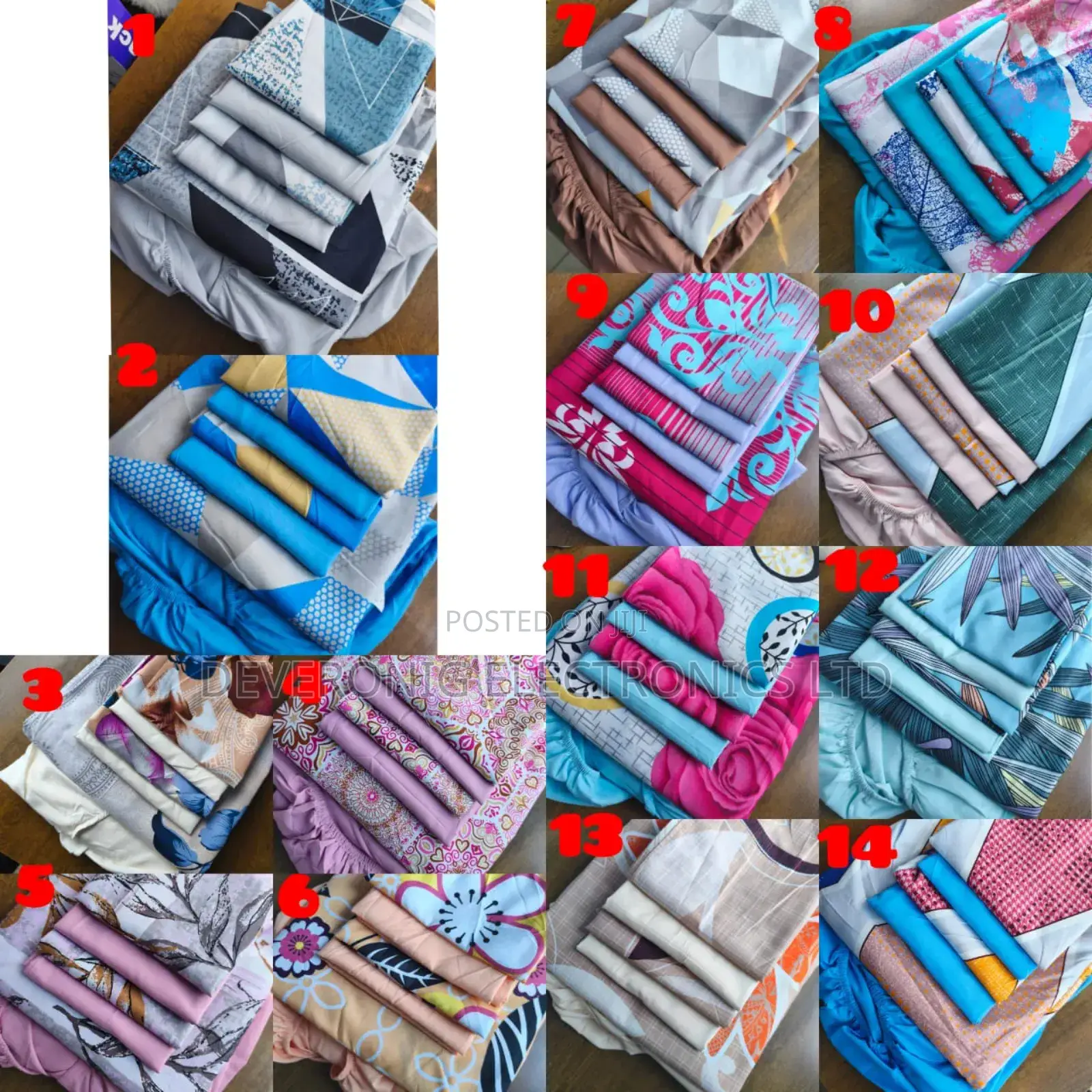 *Soft Cotton Fitted Bedsheets