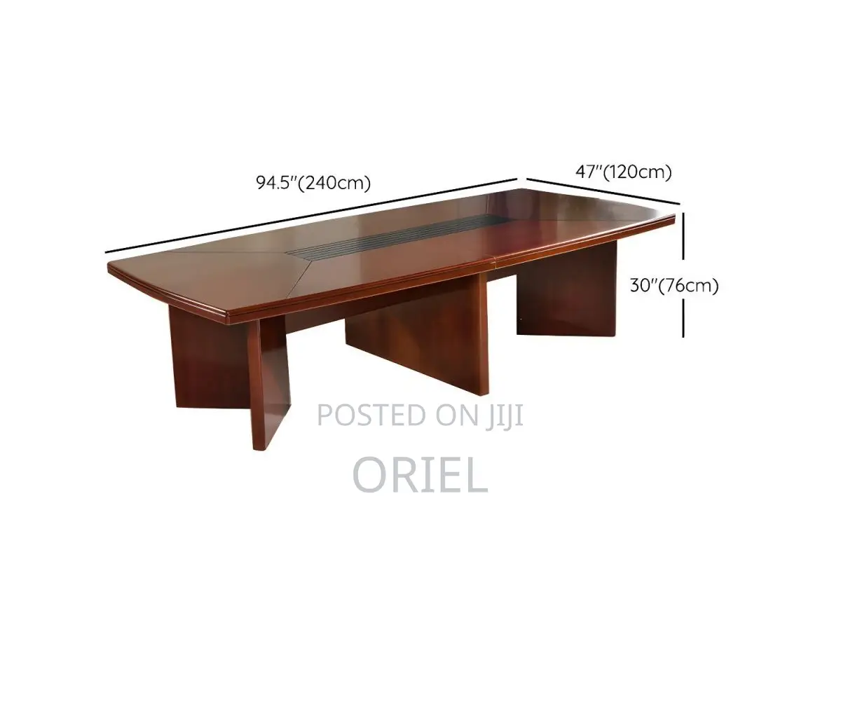 Office Boardroom Table : Mahogany Finish Office Boardroom Table
