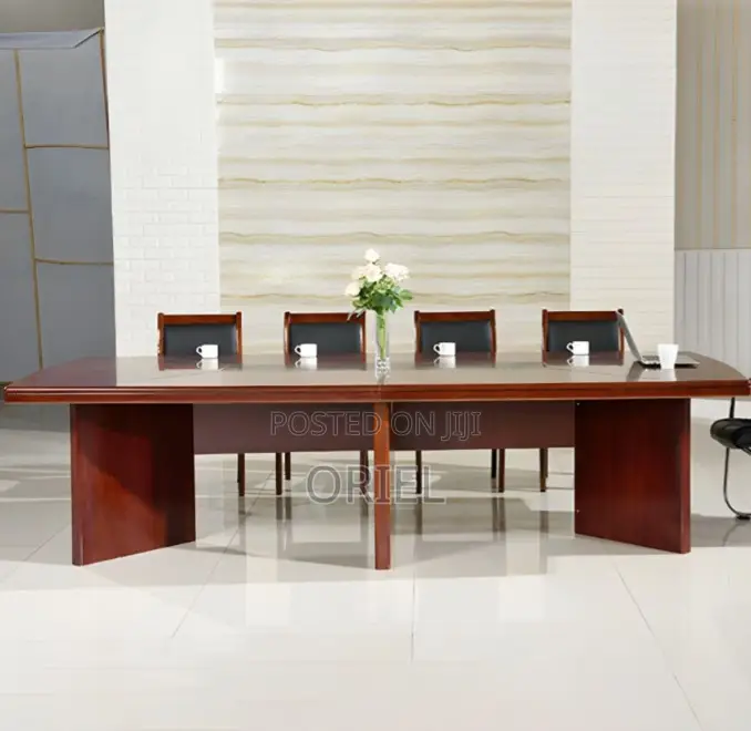 Office Boardroom Table : Mahogany Finish Office Boardroom Table