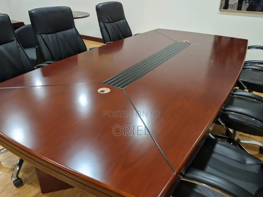 Office Boardroom Table : Mahogany Finish Office Boardroom Table